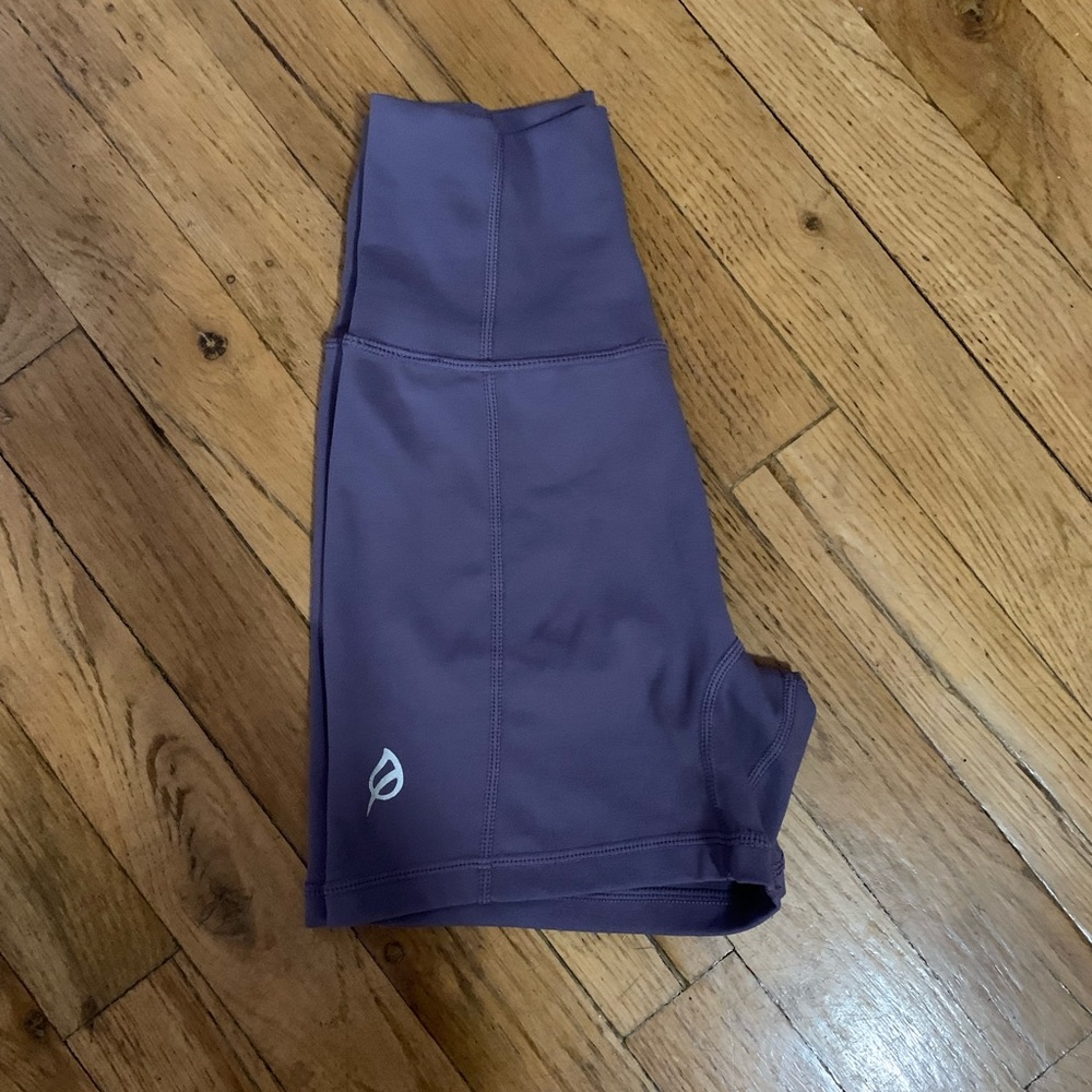 Yvette 4” shorts in grape